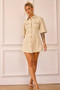 Her Way Mini Dress - Beige | Sage and Paige AUS.