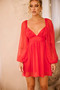 Seabreeze Mini Dress - Red | Sage and Paige AUS.