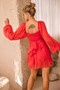 Seabreeze Mini Dress - Red | Sage and Paige AUS.