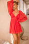 Seabreeze Mini Dress - Red | Sage and Paige AUS.