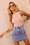 Spell Ocean Denim Skirt - Washed Blue | Sage and Paige AUS.