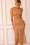 Stellar Crop Top - Camel | Sage and Paige AUS.