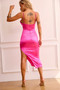 Viola Midi Dress - Hot Pink | Sage and Paige AUS.