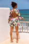 End Game Mini Dress - Green Multi | Sage and Paige AUS.