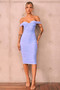 Izzy Midi Dress - Cornflower Blue | Sage and Paige AUS.