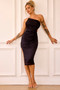 Anya Lace Midi Dress - Ink | Sage and Paige AUS.