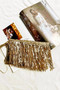 Golden Moon Clutch Bag - Gold | Sage and Paige AUS.