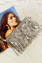 Shine With Me Clutch Bag - Sliver | Sage and Paige AUS.