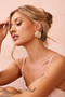 Hello Gorgeous Earrings - Gold | Sage and Paige AUS.