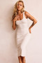 Headed North Midi Dress Set - Beige | Sage and Paige AUS.
