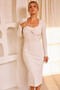 Headed North Midi Dress Set - Beige | Sage and Paige AUS.