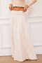 Rue Knit Maxi Skirt - Ivory | Sage and Paige AUS.