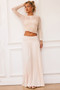 Rue Knit Maxi Skirt - Ivory | Sage and Paige AUS.