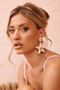 Perfect Sea Earrings - White | Sage and Paige AUS.