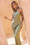 Downtown Darling Maxi Dress - Olive | Sage and Paige AUS.