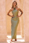Downtown Darling Maxi Dress - Olive | Sage and Paige AUS.