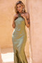 Downtown Darling Maxi Dress - Olive | Sage and Paige AUS.