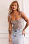 Tate Crop Top - Ash | Sage and Paige AUS.