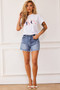 Zander Denim Shorts - Blue | Sage and Paige AUS.