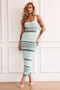 New Flow Knit Midi Dress - Sage | Sage and Paige AUS.