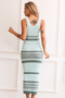 New Flow Knit Midi Dress - Sage | Sage and Paige AUS.