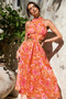 Emery Maxi Dress - Orange | Sage and Paige AUS.