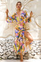 Pretty Please Maxi Dress - Yellow Multi | Sage and Paige AUS.