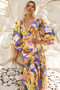 Pretty Please Maxi Dress - Yellow Multi | Sage and Paige AUS.