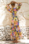 Pretty Please Maxi Dress - Yellow Multi | Sage and Paige AUS.