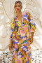 Pretty Please Maxi Dress - Yellow Multi | Sage and Paige AUS.