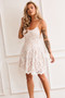 Last Moment Mini Dress - White | Sage and Paige AUS.