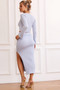 Ronny Knit Top - Pale Blue | Sage and Paige AUS.