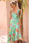 Sonora Midi Dress - Green | Sage and Paige AUS.