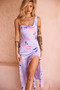 Sonora Midi Dress - Purple | Sage and Paige AUS.