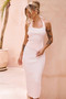 Chic Reigns Knit Midi Skirt - Pink | Sage and Paige AUS.