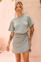 City Sunlight Mini Dress - Sage | Sage and Paige AUS.