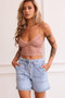 Hanni Denim Shorts - Washed Blue | Sage and Paige AUS.