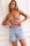 Hanni Denim Shorts - Washed Blue | Sage and Paige AUS.