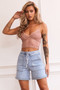Hanni Denim Shorts - Washed Blue | Sage and Paige AUS.