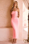 Later Feelings Maxi Dress - Neon Peach | Sage and Paige AUS.