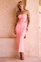 Later Feelings Maxi Dress - Neon Peach | Sage and Paige AUS.