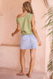 Now Or Never Denim Skirt - Washed Blue | Sage and Paige AUS.