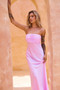 Blake Midi Dress - Baby Pink | Sage and Paige AUS.