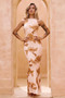 Siren Maxi Dress - Apricot | Sage and Paige AUS.