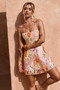 Glam Goals Mini Dress - Orange | Sage and Paige AUS.