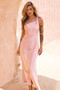Serene Sway Maxi Dress - Blush | Sage and Paige AUS.