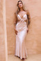 In Her Eyes Maxi Dress - Taupe | Sage and Paige AUS.