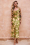 Marigold Dream Maxi Dress - Olive | Sage and Paige AUS.
