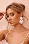 Lush Petal Earrings - White | Sage and Paige AUS.