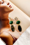 Mystic Prism Earrings - Green Multi | Sage and Paige AUS.